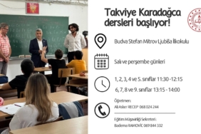 budva türkçe eğitim