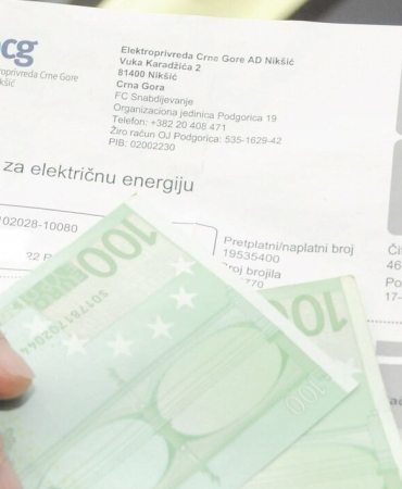 epcg karadağ elektrik faturası