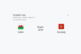 karadağ galler maçı