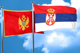 karadağ-sırbistan bayrak