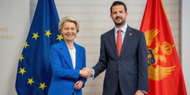 leyen-milatovic-görüşmesi