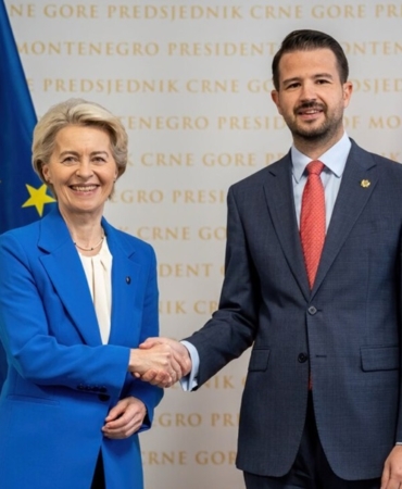 leyen-milatovic-görüşmesi