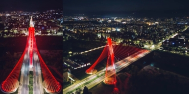 podgorica milenyum köprüsü