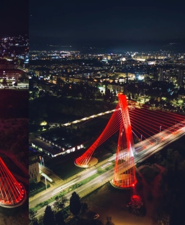 podgorica milenyum köprüsü