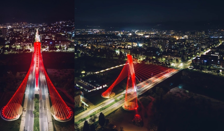 podgorica milenyum köprüsü