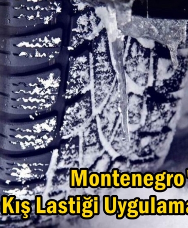 karadağ kış lastiği uygulaması