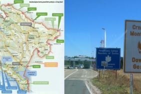 karadağ sınır kapıları