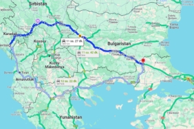 karadağ türkiye araçla nasıl gidilir