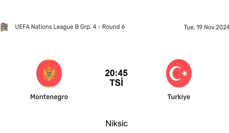 karadağ türkiye maçı