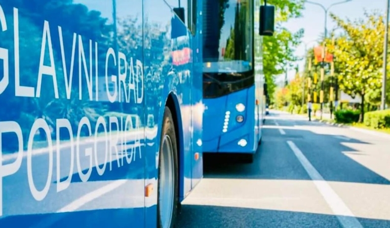 podgorica toplu taşıma