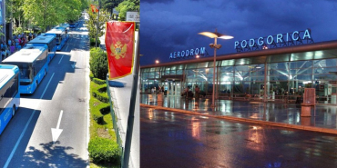 Podgorica-havaalanı-otobüs