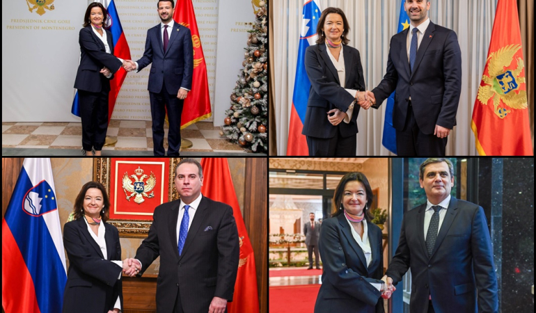 Tanja Fajon Karadağ ziyareti