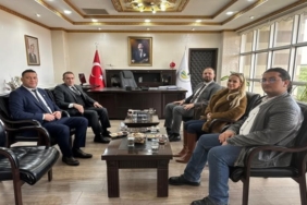 KARADAĞ BOŞNAK DEMOKRATİK HAREKETİ GENEL BAŞKANI SEAD ŞAHMAN KAYMAKAM İLYAS MEMİŞ’İ ZİYARET ETTİ