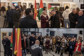 karadağ filistin'e destek