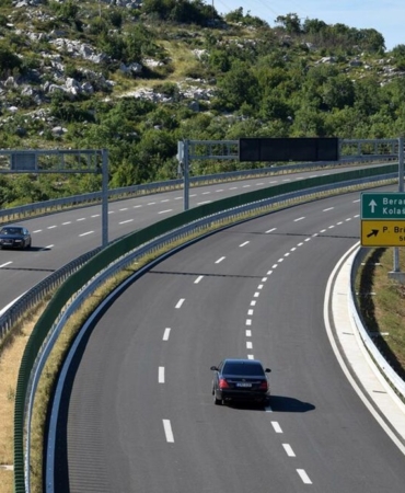 karadağ otoyolu rekor kırdı