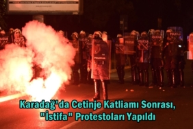 karadağ protesto gösterileri