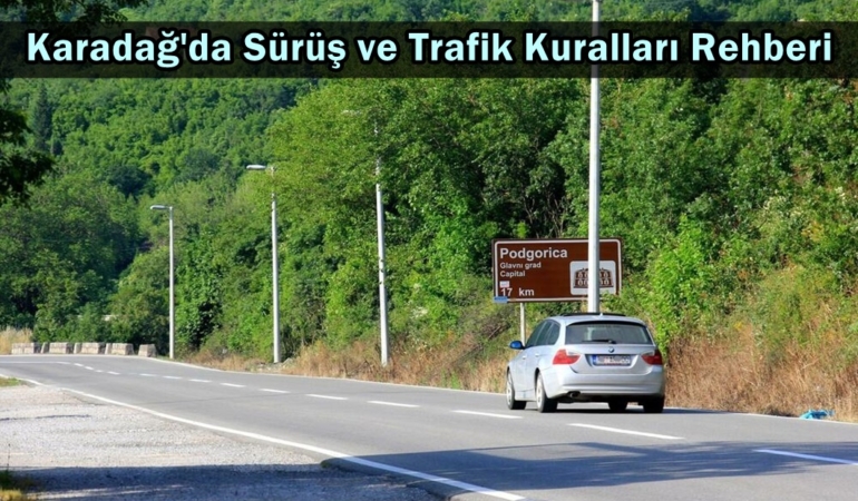 karadağ trafik kuralları