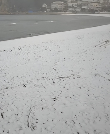 ulcinj kar yağışı