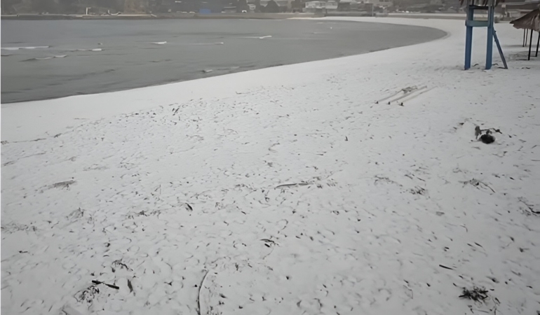ulcinj kar yağışı