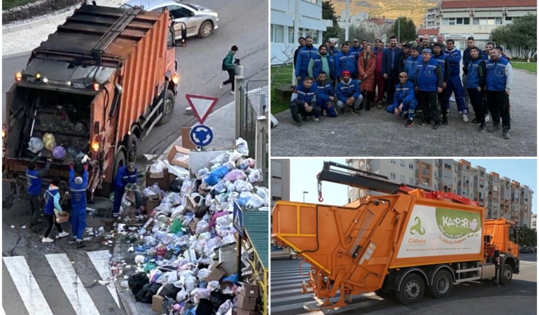 budva çöp temizliği