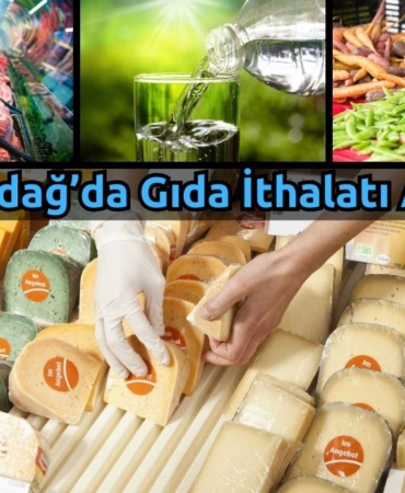 karadağda gıda ithalatı artıyor