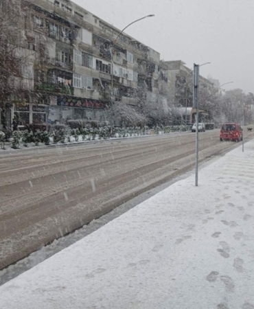 niksic kar yağışı