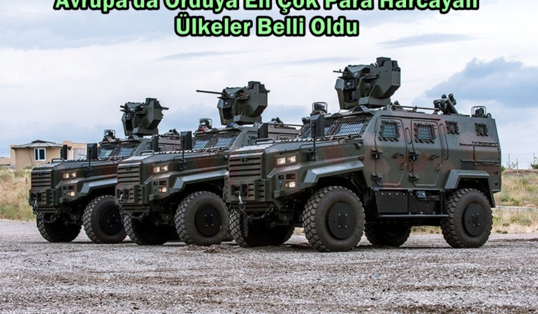 avrupa ordu harcamaları