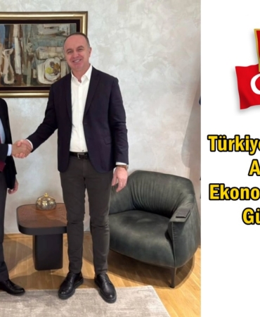 barış kalkavan - bakan Gjeloshaj ile görüştü