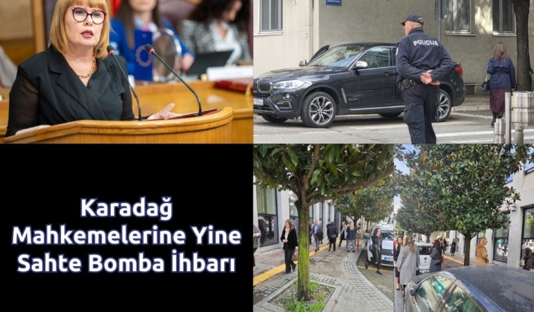 karadağ bomba ihbarı