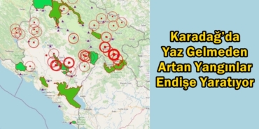 karadağ orman yangınları
