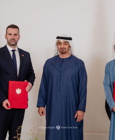 karadağ ve BAE anlaşmaları