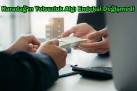 karadağ yolsuzluk endeksi