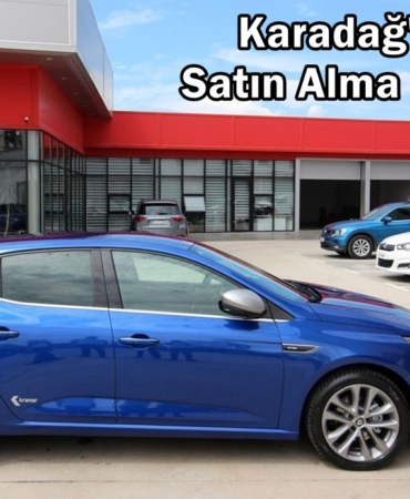 montenegro araç alma