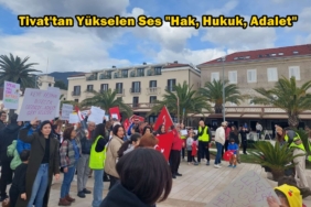 tivat Türkiye destek yürüyüşü