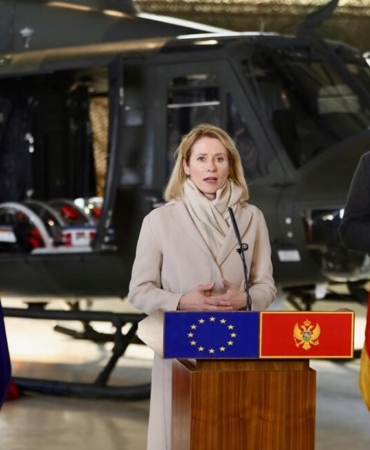 avrupa birliği - karadağ askeri destek