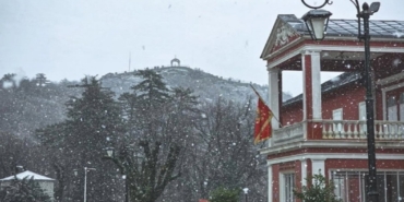 cetinje kar yağışı