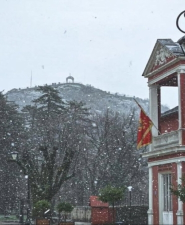 cetinje kar yağışı