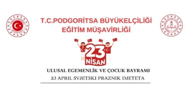 karadağ 23 nisan etkinliği