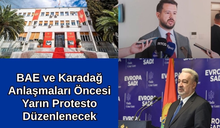 karadağ protesto eylemleri