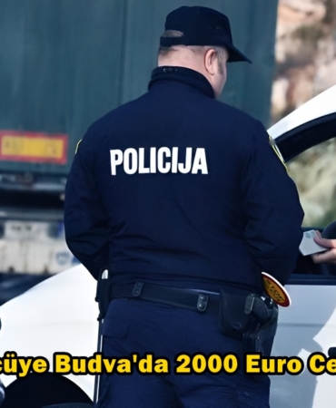 karadağda türk sürücüye ceza