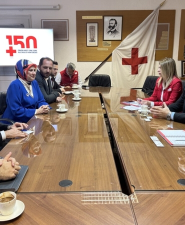 kızılay - karadağ - yardım