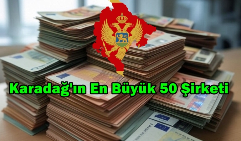 montenegro en büyük 50 şirketi