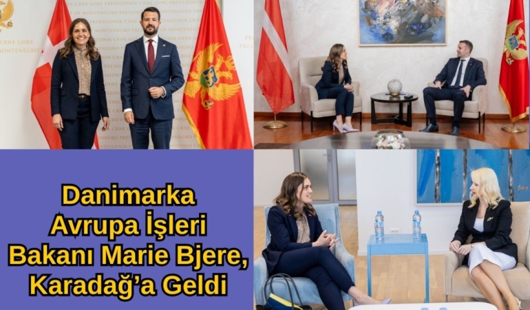 Marie Bjere, Montenegro'ya Geldi