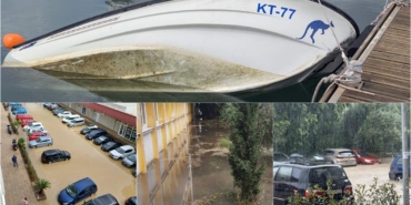 bar şehrinde sel felaketi