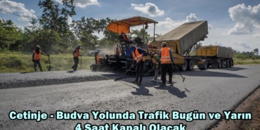 budva yolu kapalı