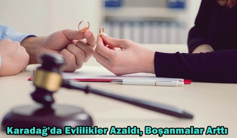 karadağ boşanma oranları