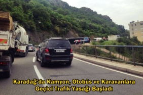 karadağ trafik yasakları