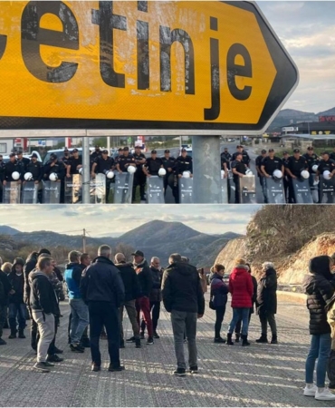 karadağ yol kapaatma