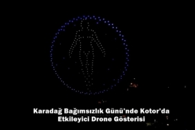 kotor drone gösterisi