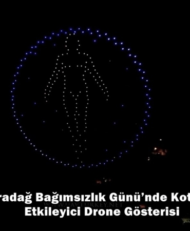 kotor drone gösterisi